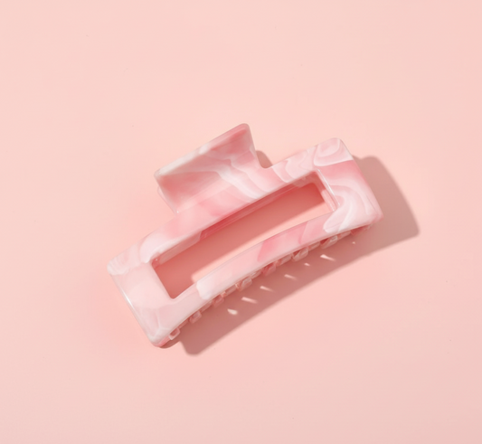 Pink Hair Claw Clip